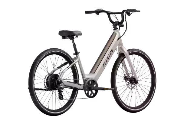 Aventon Pace 4 electric bike finished in Mica: side-back view