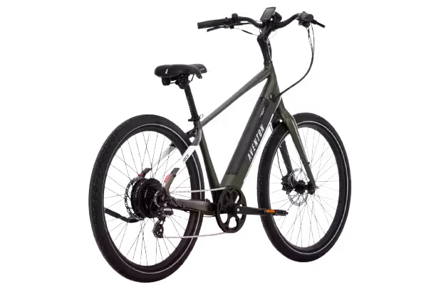 Aventon Pace 500.3 electric bike finished in Camo: side-back view