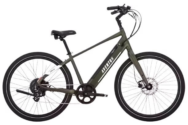 Aventon Pace 500.3 electric bike finished in Camo: side view