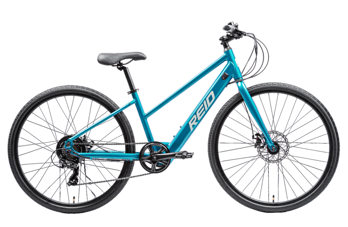 Reid Let's Commute WSD MY25 e-bike in Turquoise